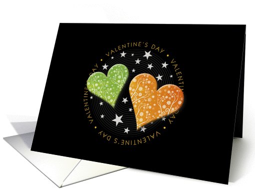Two Hearts - Valentine's Day card (762162)