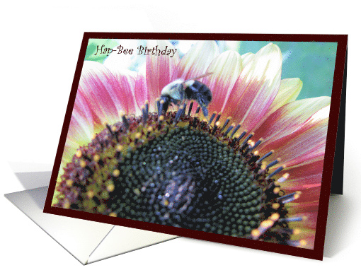 Birthday Bee card (518799)