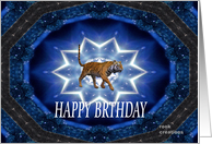 HAPPY BIRTHDAY card