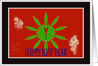 Happy New Year card