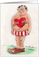 Heavy Heart On card