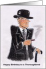 To a Thoroughbred card