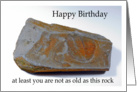 Fossil Birthday card