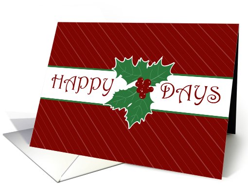 Happy HollyDays 2 card (684882)