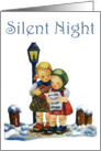 Silent Night Carolers card