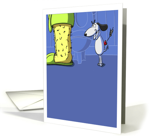 Valentines Day Dog Funny Humor card (516520)
