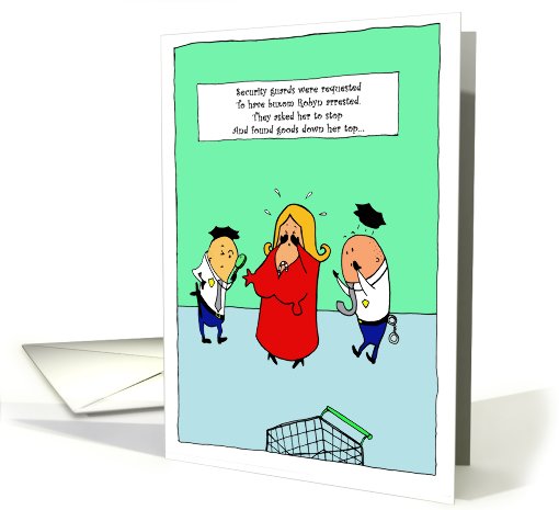 Buxom Robyn card (517690)