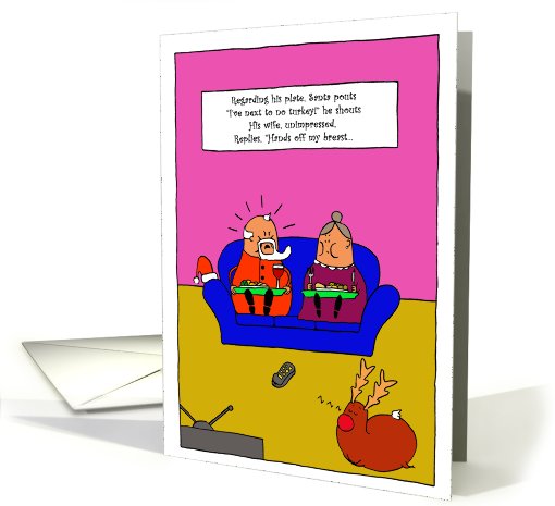 Turkey / Sprouts card (517697)