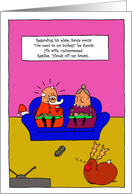 Turkey / Sprouts card