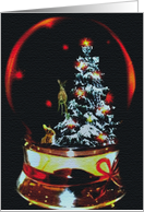 Snow Globe card