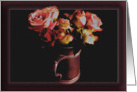 Bucket of Roses card