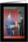 Guess Who? I Miss You Love & Romance Fine Art card