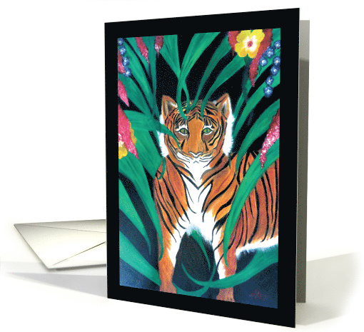 The Wild One-Tiger/Happy Birthday to her card (1087388)
