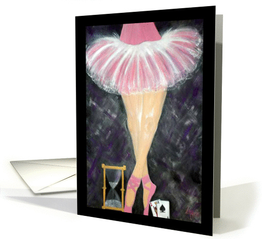 Time, Grace & Chance Good Luck on your dance audition tryouts card