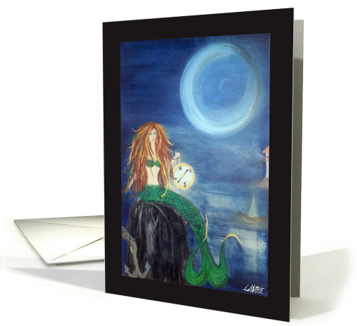 Compass Mermaid Happy Birthday card (1413932)
