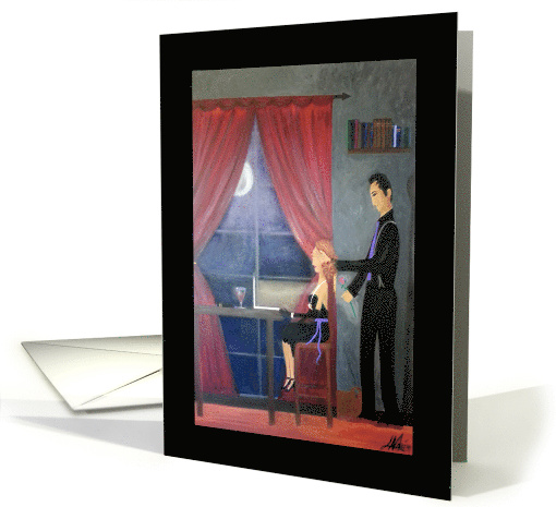 Guess Who? I Miss You Love & Romance Fine Art card (1440048)