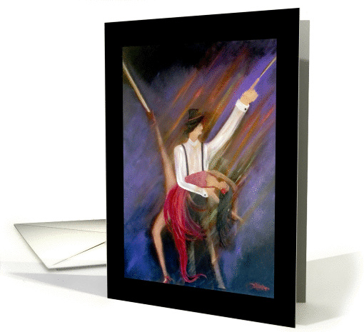 Power Of Dance Happy Birthday Fine Art Dance card (1441682)