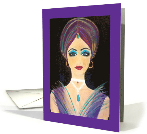I See Fortune Ahead Fine Art Friendship card (1625368)