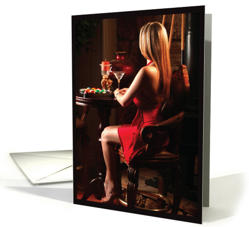 Table's Too Big Without You Cocktail theme card (523855)