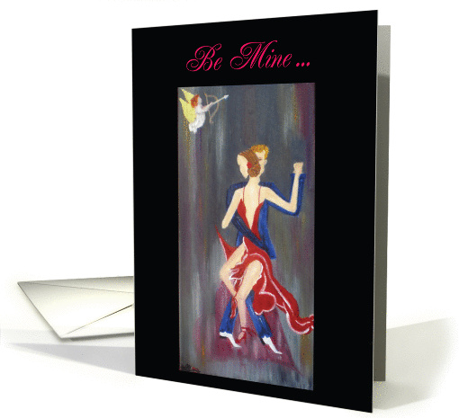 Dancing Valentine's Couple Be Mine card (892563)