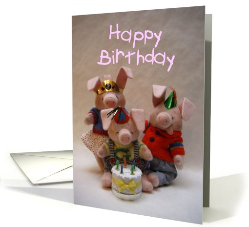 Piggle Birthday card (521990)