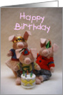 Piggle Birthday card