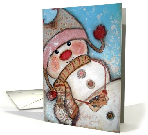 Believe in Snowmen card (519842)