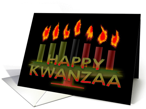 HAPPY KWANZAA card (523985)
