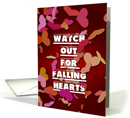 FALLING HEARTS card (526168)