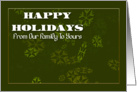 Happy Holidays Family Card 