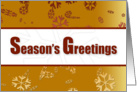 Season’s Greetings Family Card