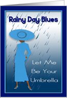 Rainy Day Blues card