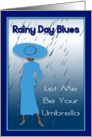 Rainy Day Blues card