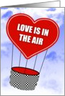 Love Is In The Air card