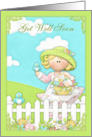 Bumbleberry country girl Get Well Soon Card