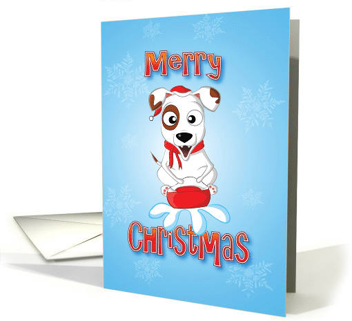 Jack russell terrier - sledge card (523769)