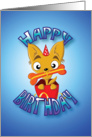 chihuahua - gift box card