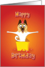 japanese akita - surprise card