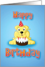 golden labrador - cake card