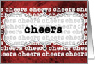 Cheers Frame Christmas Card