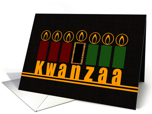 Kwanzaa Seven Candles card (1392676)