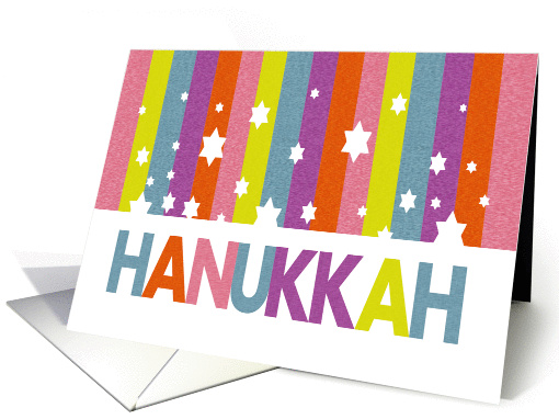 Hanukkah Star Shower card (1392682)