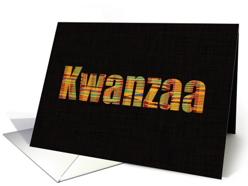 Kwanzaa card (1393958)