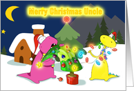 Merry Christmas Uncle card