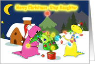 Merry Christmas Step daughter card