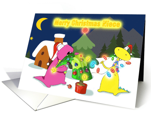 Merry Christmas Niece card (530771)