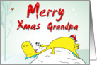 Merry Christmas Grandpa card