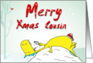 Merry Christmas Cousin card