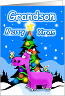 Grandson Merry Christmas card