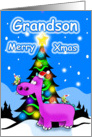 Grandson Merry Christmas card